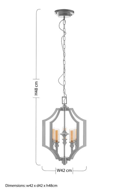 Alka 5 Bulb Pendant Light