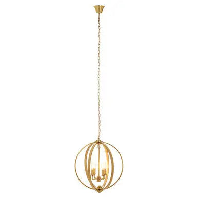 Antique Brass Pendant Light | Censer
