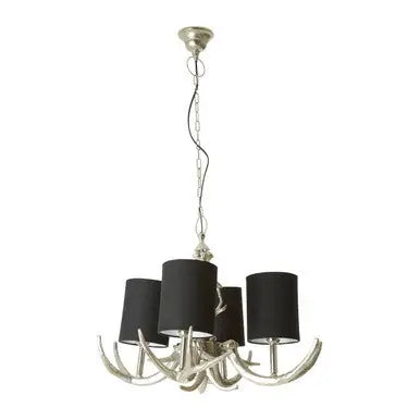 Antler 4 Shade Chandelier