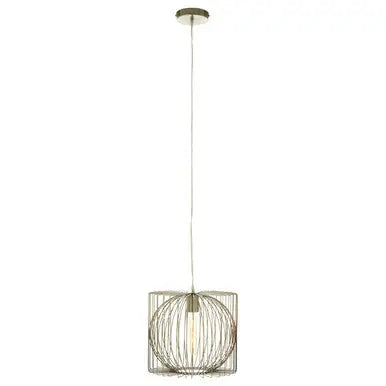 Aselo Silver Finish Pendant Light
