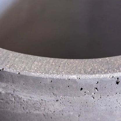 Aurella | Onyx Dusk – 100cm XXL Concrete Cylinder Planter – 621L Round Plant Pot