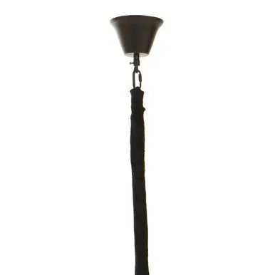 Babylon Black  Crystal 6 Light Pendant Light