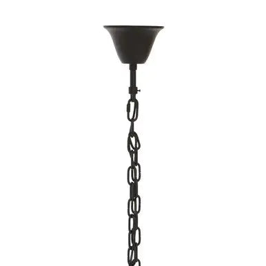 Babylon Black Small 6 Light Chandelier