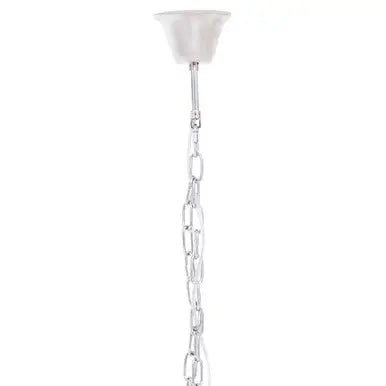 Babylon Eight Bulb Chrome Chandelier