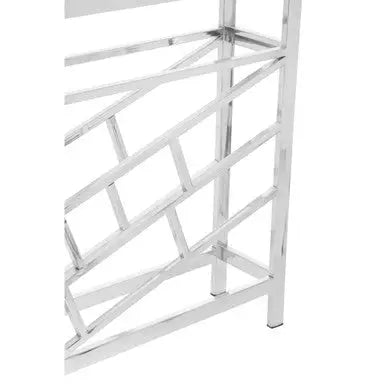 Barolo Stainless Steel Floor Standing 12 Bottle Wine Rack