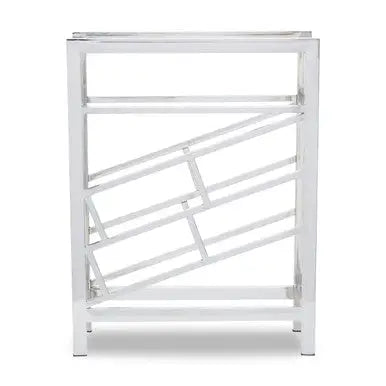 Barolo Stainless Steel Floor Standing 12 Bottle Wine Rack