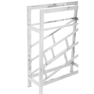 Barolo Stainless Steel Floor Standing 12 Bottle Wine Rack