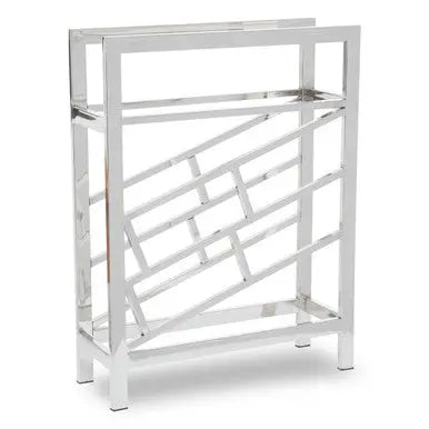 Barolo Stainless Steel Floor Standing 12 Bottle Wine Rack