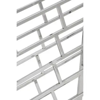 Barolo Stainless Steel Floor Standing 24 Bottle Wine Rack
