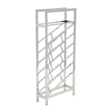 Barolo Stainless Steel Floor Standing 24 Bottle Wine Rack