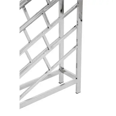 Barolo Stainless Steel Floor Standing 24 Bottle Wine Rack