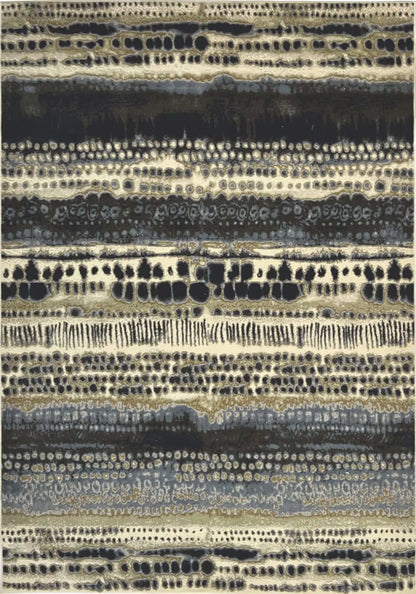 Batik Multicolour Abstract Rug