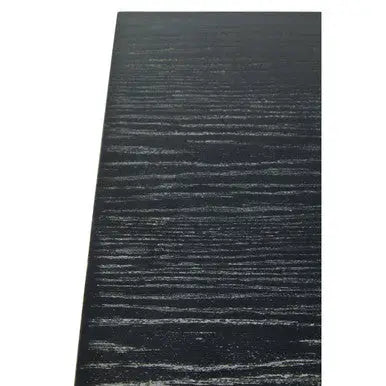 Black and Grey Square Coffee Table with Brushed Gold Base, Lena