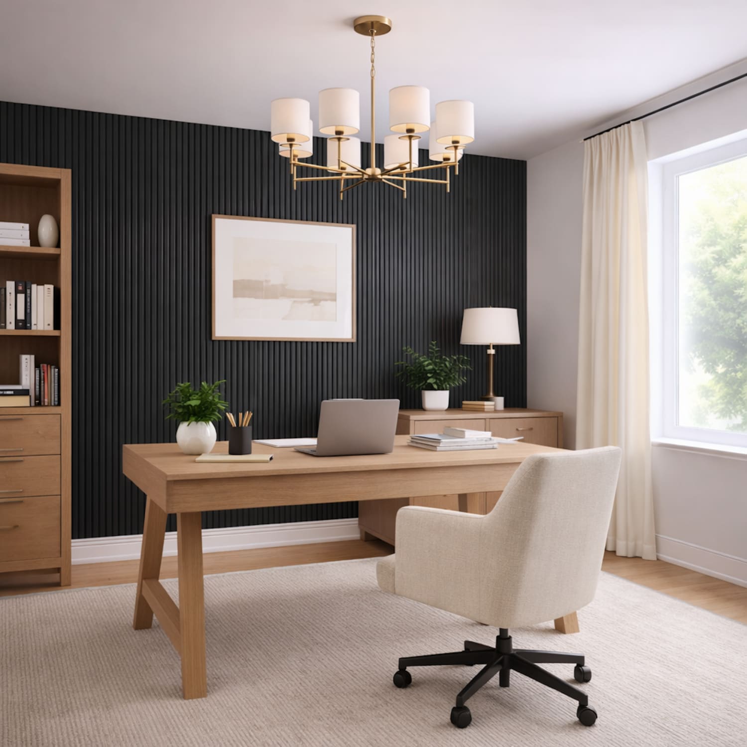 Black Oak Acoustic Wall Panels - Wall Panel