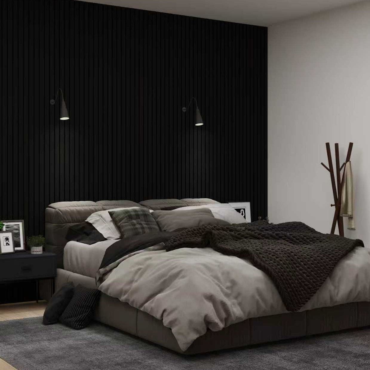 Black Oak Acoustic Wall Panels - Wall Panel