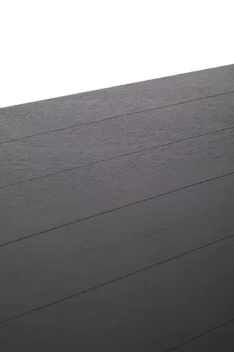 Black Wooden Coffee Table with Lower Shelf and X Frame Side Panels, Heritage