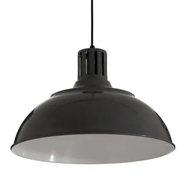 Brook Grey Metal Pendant Light