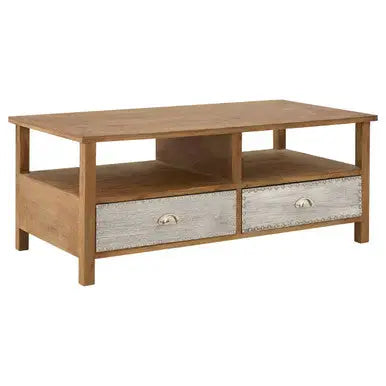 Brown Rectangular Storage Coffee Table, Shoreditch
