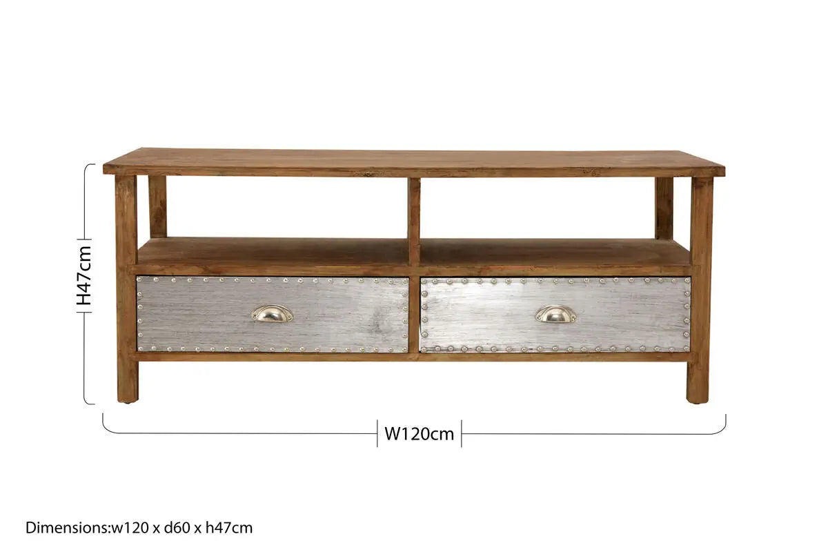 Brown Rectangular Storage Coffee Table, Shoreditch