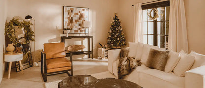 Buffalo Brown Leather Armchair With Black Iron Frame
