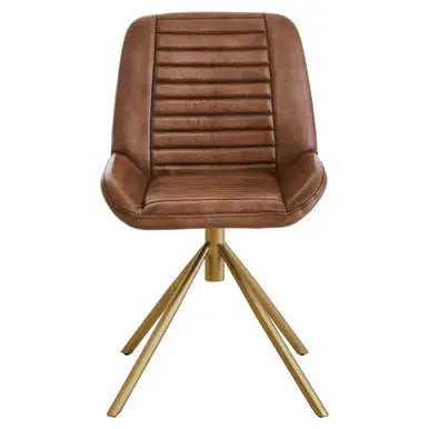Buffalo Brown Leather Chair