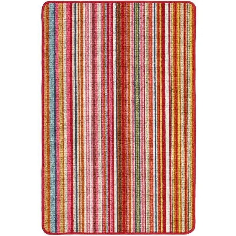 Candy Washable Runner Rug Stripe Design