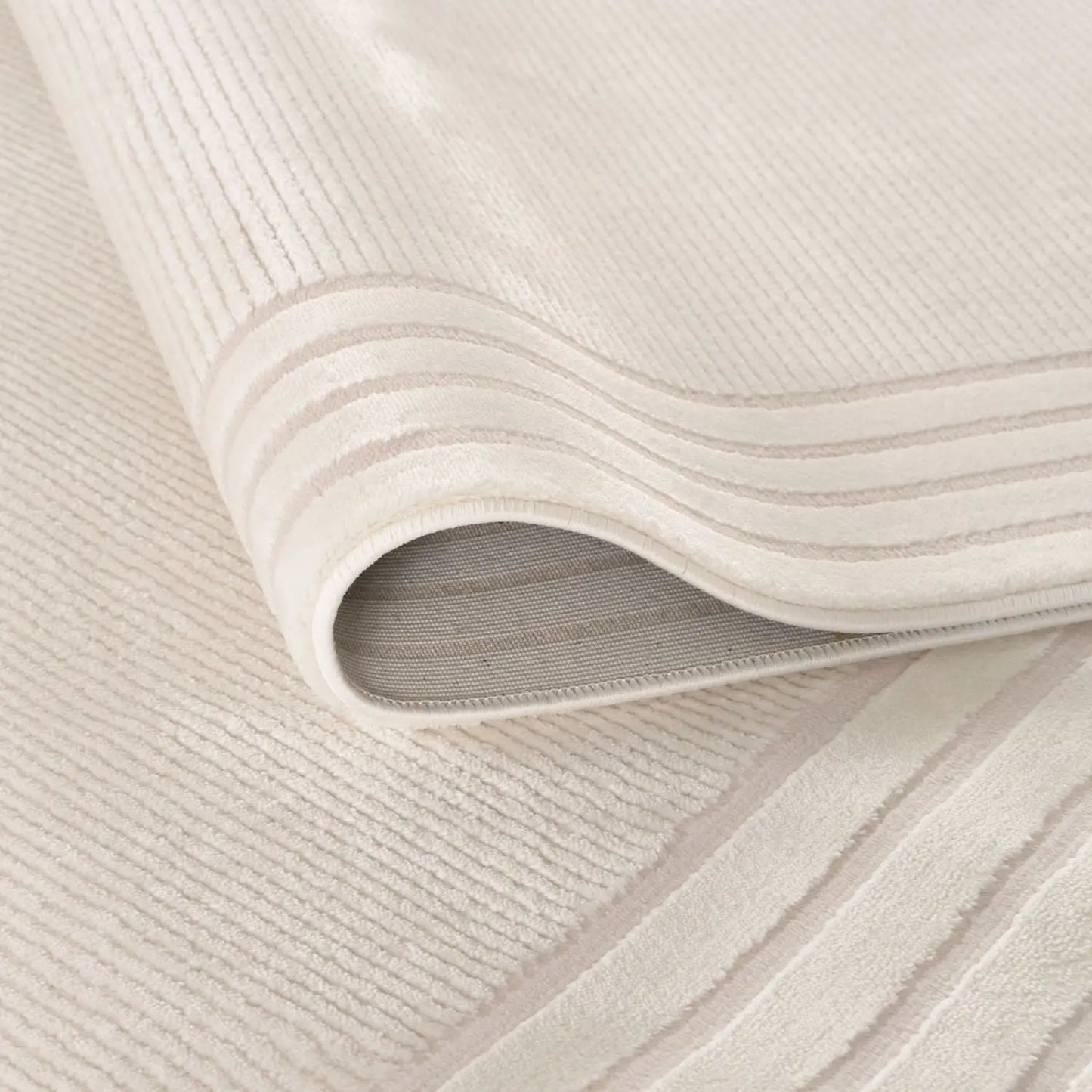 Carmel Cream Bordered Rug | 6060