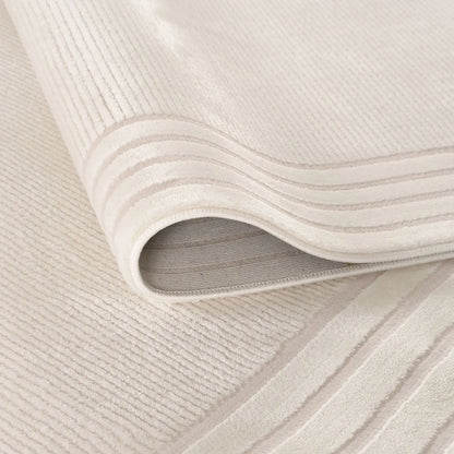 Carmel Cream Bordered Rug | 6060