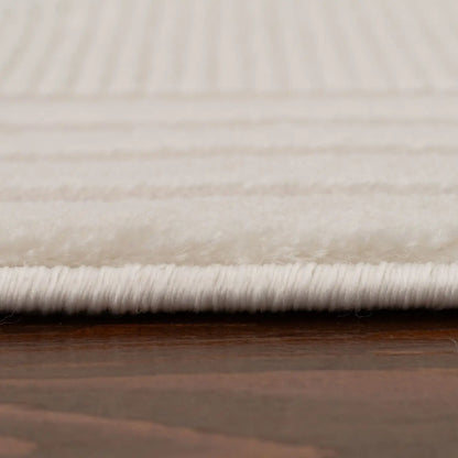 Carmel Cream Bordered Rug | 6060