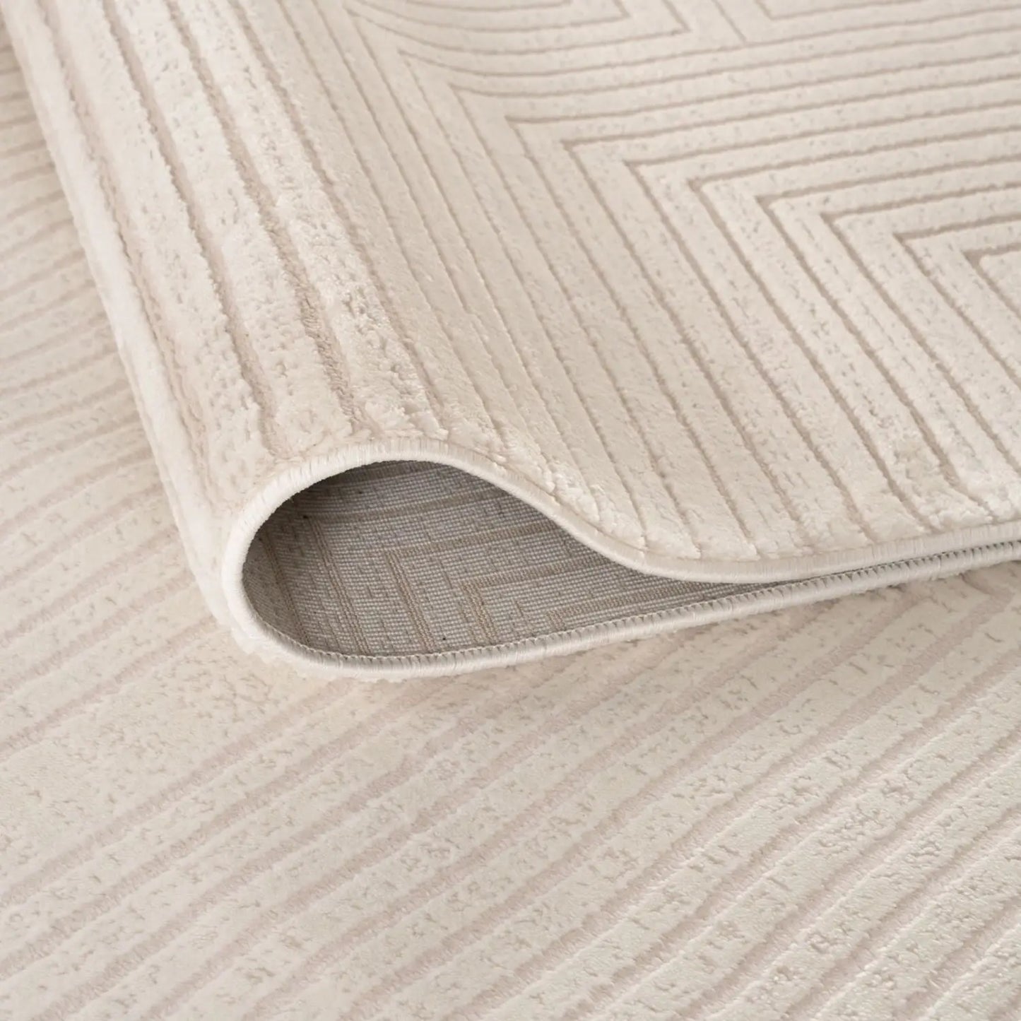 Carmel Cream Geometric Rug | 6040