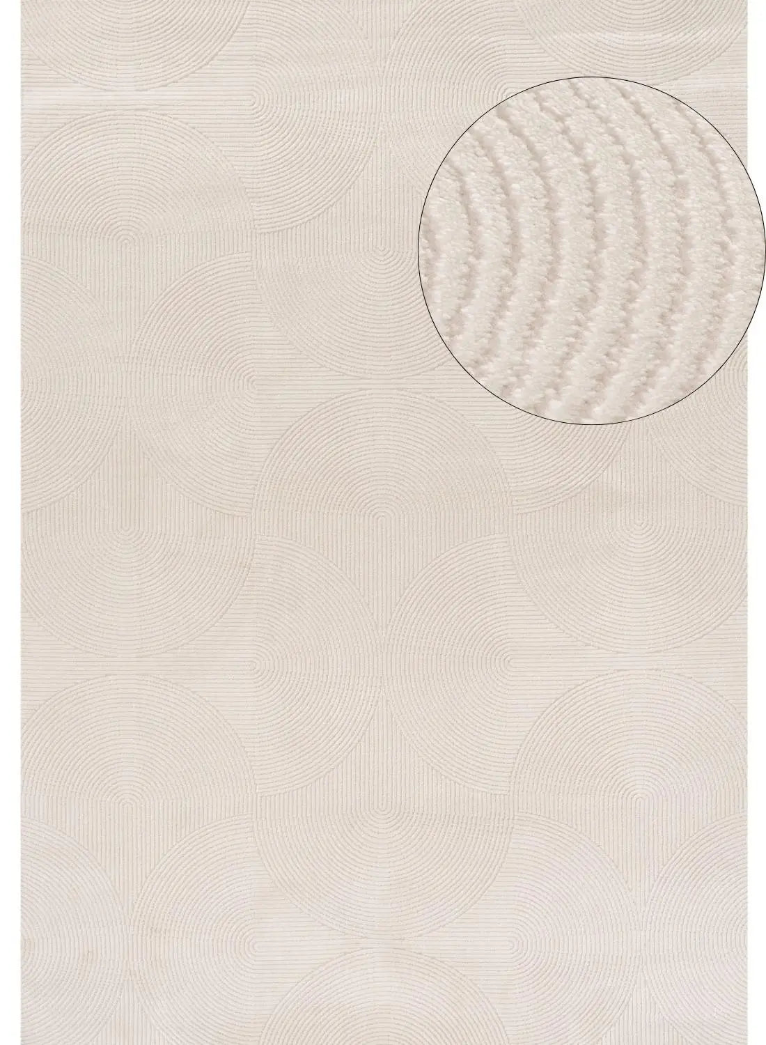 Carmel Cream Geometric Rug | 6070