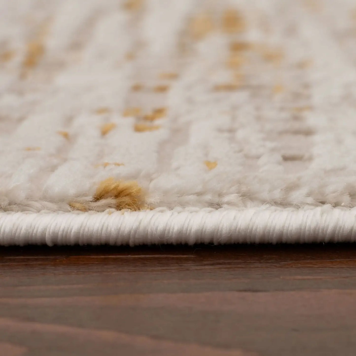 Carmel Cream-Gold Abstract Rug | 6030