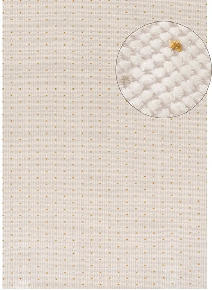 Carmel Cream-Gold Dots Rug | 6080