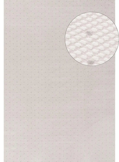 Carmel Cream-Grey Dots Rug | 6080