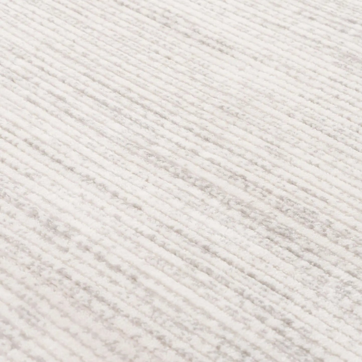 Carmel Cream-Grey Striped Rug | 6010