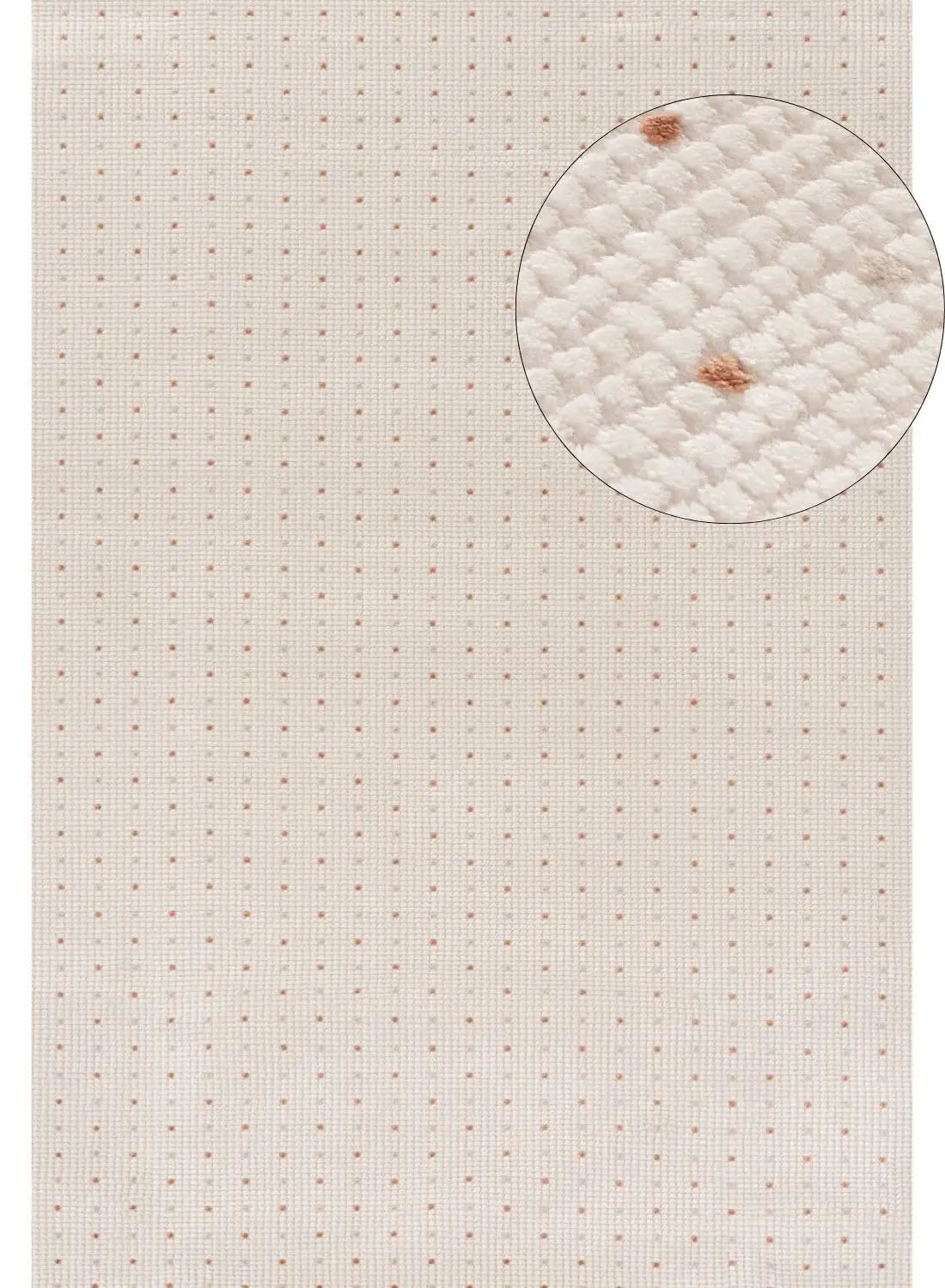 Carmel Cream-Terra Dots Rug | 6080