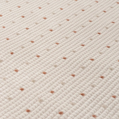 Carmel Cream-Terra Dots Rug | 6080