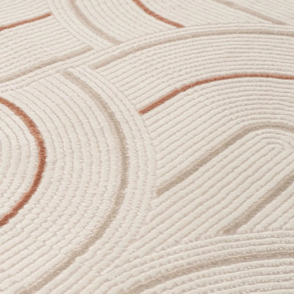 Carmel Cream-Terra Geometric Rug | 6070