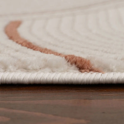 Carmel Cream-Terra Geometric Rug | 6070