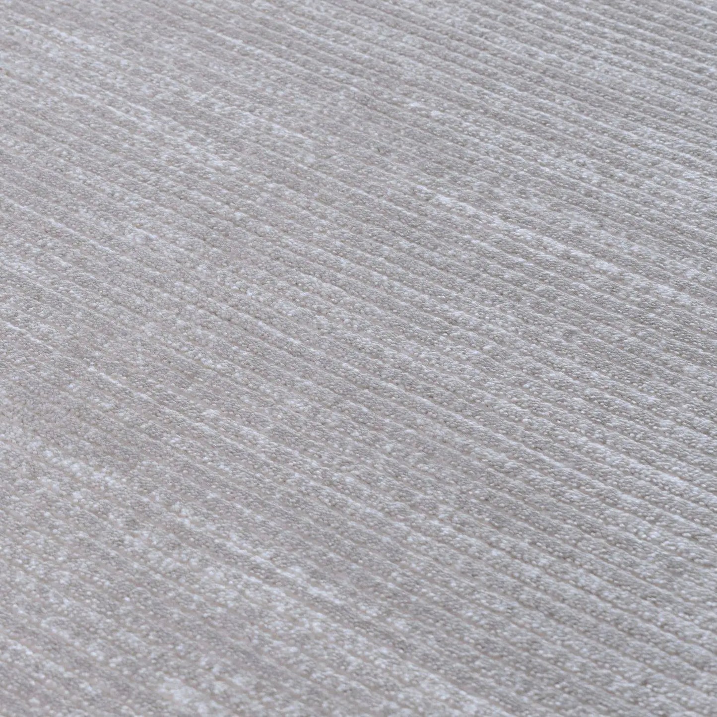 Carmel Grey-Cream Striped Rug | 6020