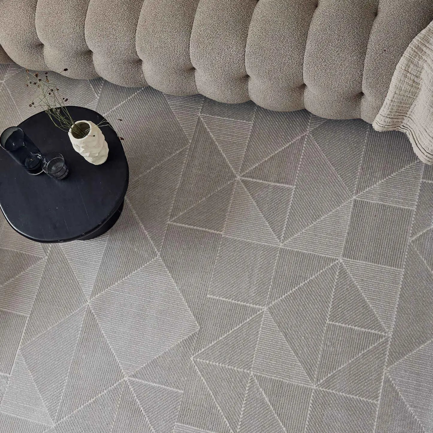 Carmel Grey Rug Abstract | 6000