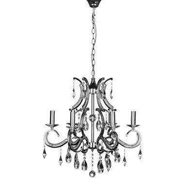 Cassandra 6 Arm Crystal Chandelier
