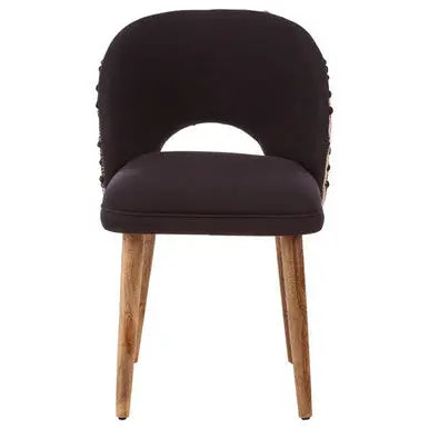 Cefena Black and White Moroccan Design Chair