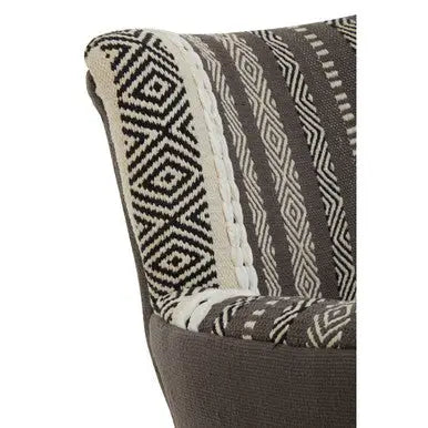 Cefena Grey And White Chair