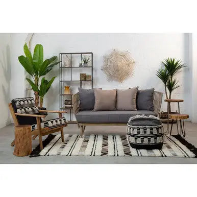 Cefena Textured Lounge Chair