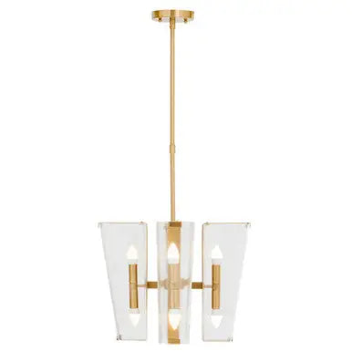 Celeste Antique Brass Finish Pendant Light