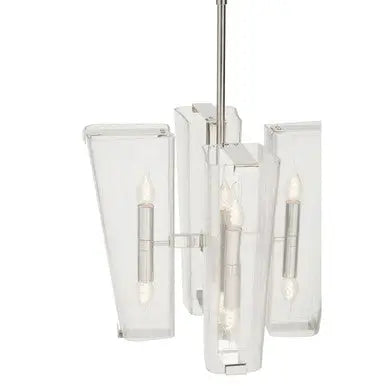 Celeste Nickel Finish Pendant Light