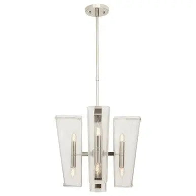 Celeste Nickel Finish Pendant Light
