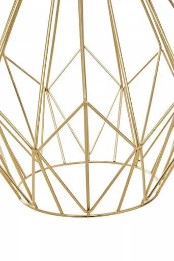 Champagne Gold Frame Pendant Light | Wyra