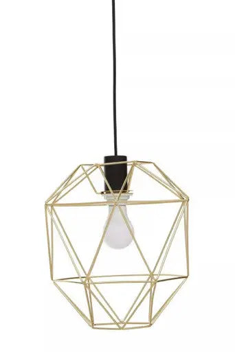 Champagne Gold Pendant Light | Wyra